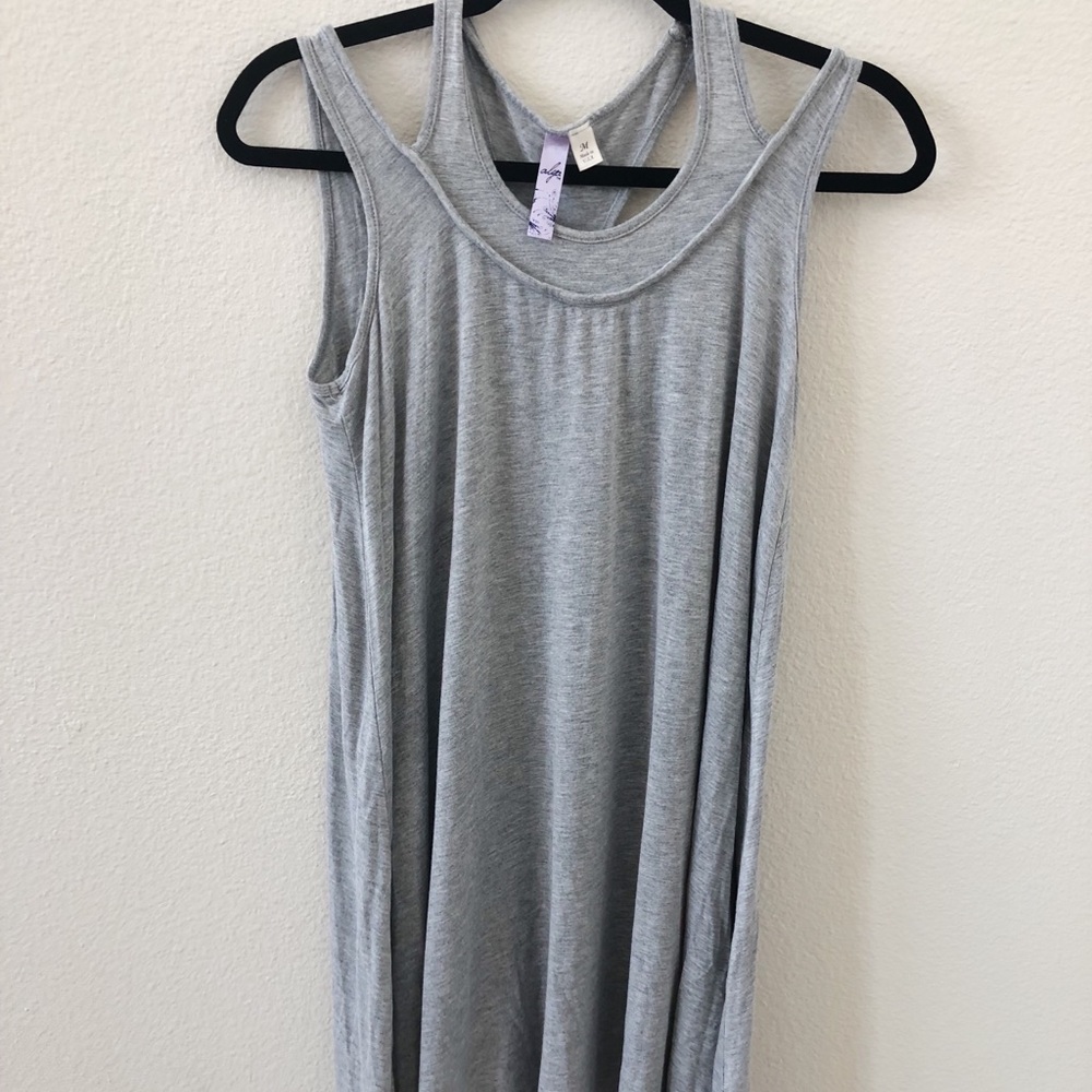 Alya sleeveless Dress grey size M